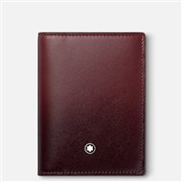 Porta carte di credito Montblanc Uomo Meisterstuck in Pelle 131683 - 131683